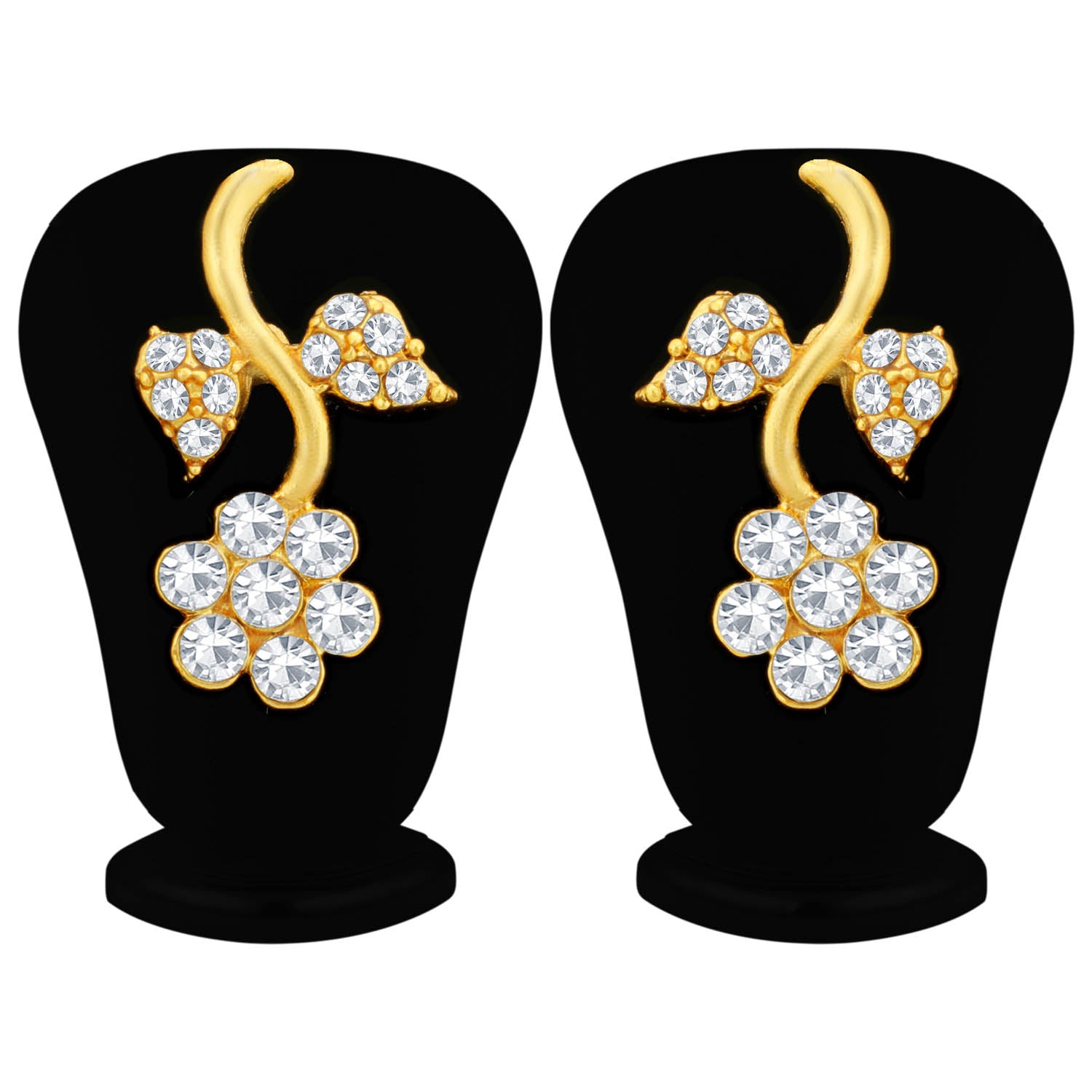 Sukkhi Ethnic Floral Gold Plated Floral Necklace Set for Women