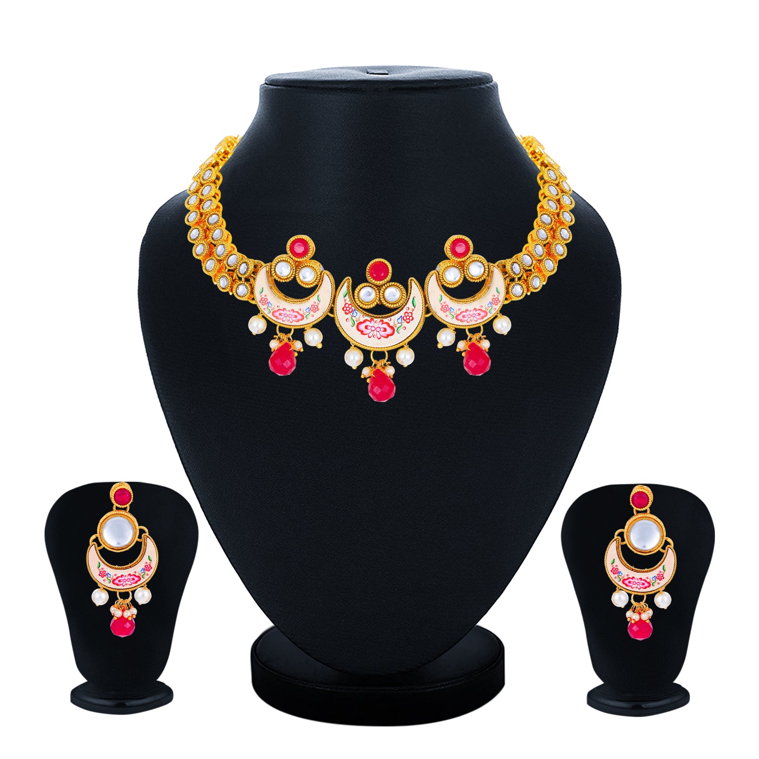 Sukkhi Excellent Gold Plated Necklace Set for Women