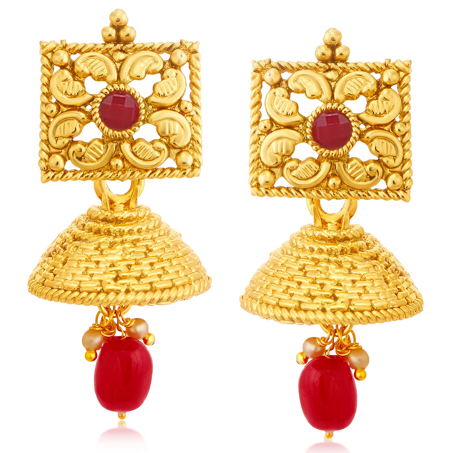 Sukkhi Classic Gold Plated Long Haram Necklace Set For Women