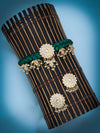 Sukkhi Gorgeous Gold Plated Kundan Thread Necklace Set For Women
