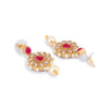 Sukkhi Beautiful Gold Plated Kundan & Pearl Choker Necklace Set for Women