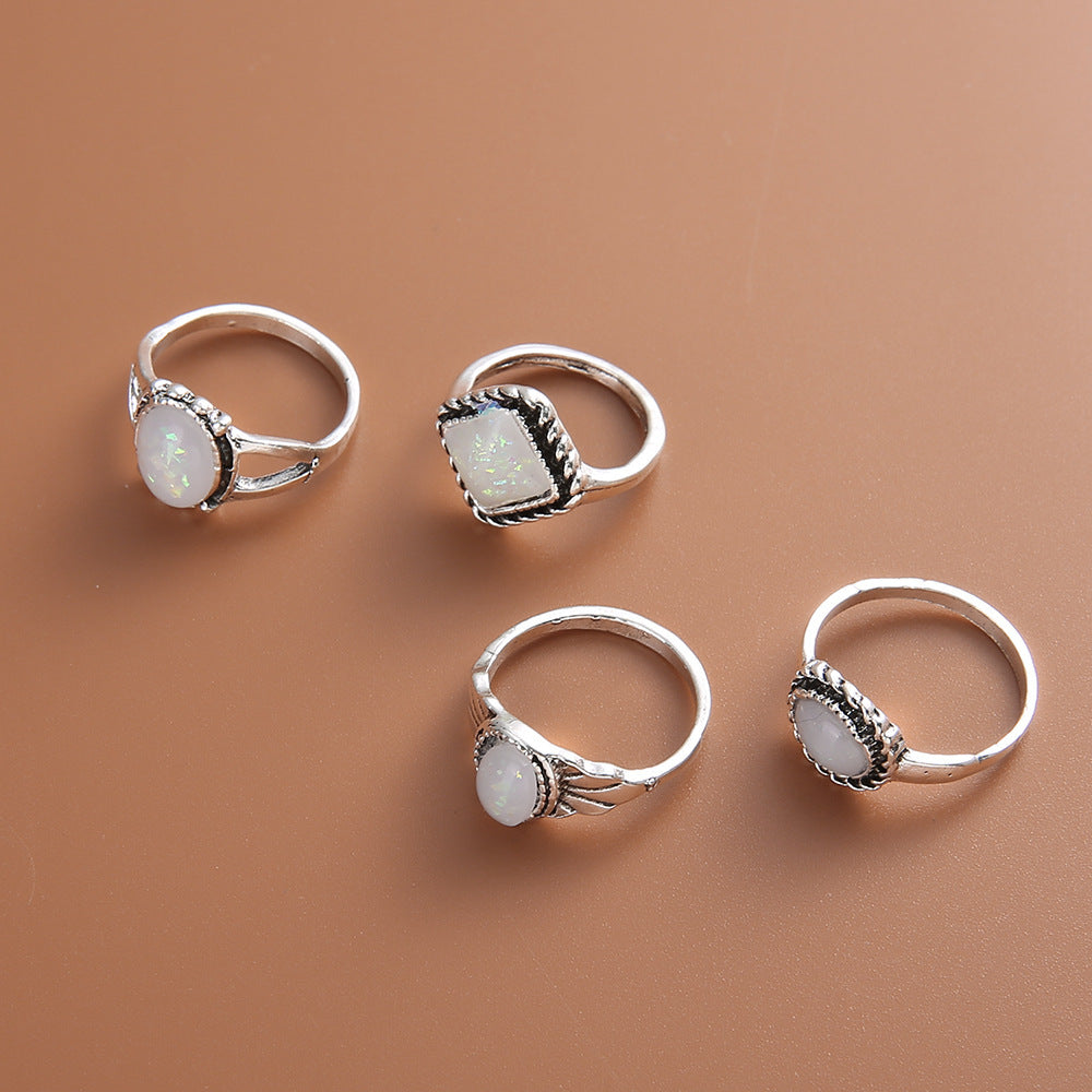 Scintillare by Sukkhi Fabulous Oxidised Ring Combo for Women