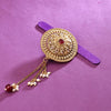 Sukkhi Fashionable Golden Gold Plated Pearl Brooch for Women