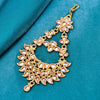 Sukkhi Stunning Golden Gold Plated kundan & Pearl Pasa for Women
