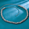 Sukkhi Beautiful Silver Rhodium Plated Pearl Kamarband for Women