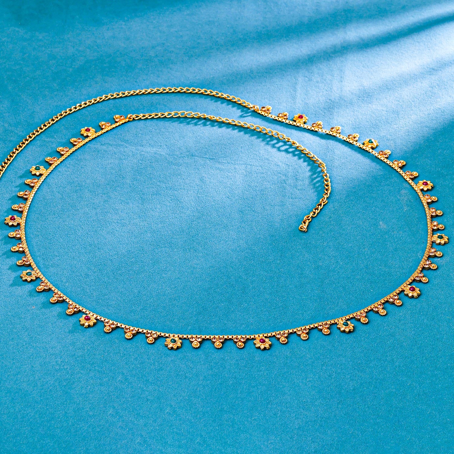 Sukkhi Amazing Golden Gold Plated Pearl Kamarband for Women