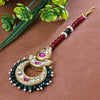 Sukkhi Charming Multicolor Kundan And Color Stone Gold Plated Traditional Maang Tikka for Women