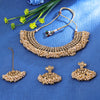 Sukkhi Astonish Gold Plated Choker Necklace Set For Women