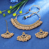 Sukkhi Modish Gold Plated Choker Necklace Set For Women