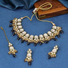 Sukkhi Classic Gold Plated Choker Necklace Set For Women