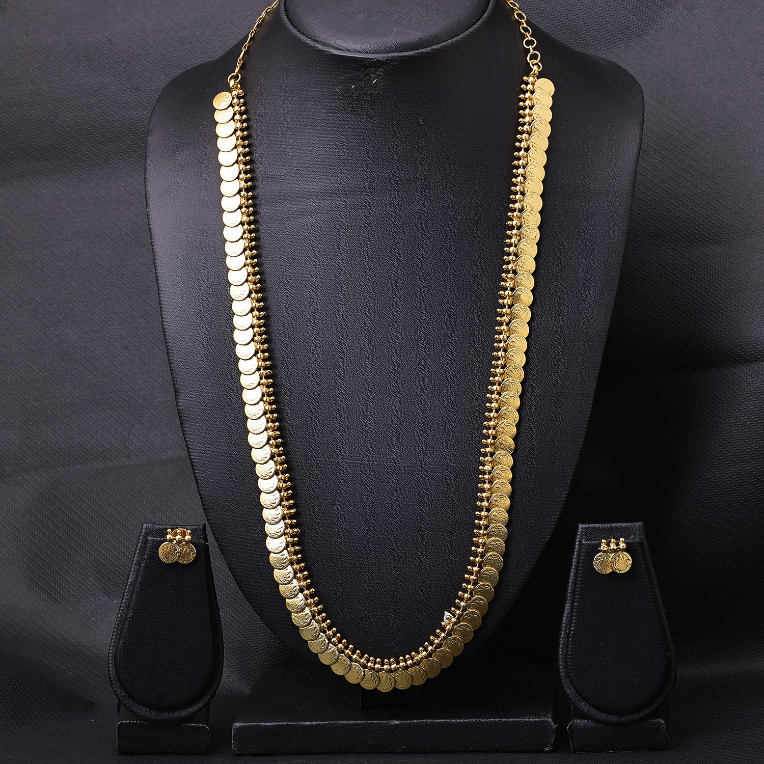 Sukkhi Ravishing Gold Plated Long Haram Necklace Set For Women