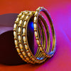 Sukkhi Eye-Catchy Gold Plated Set of 4 Bangles For Women