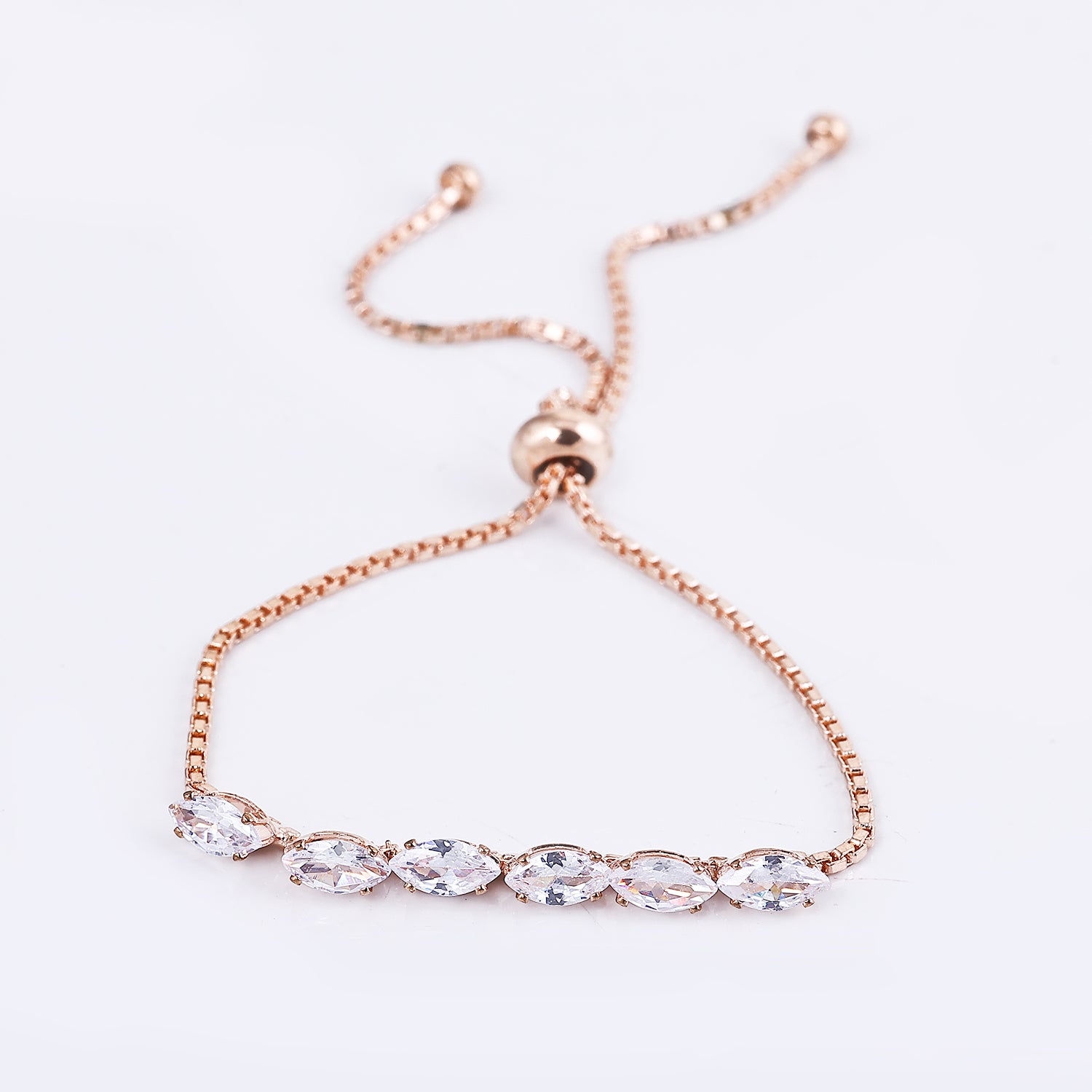 Sukkhi Exotic Rose Gold Plated Bracelet For Women