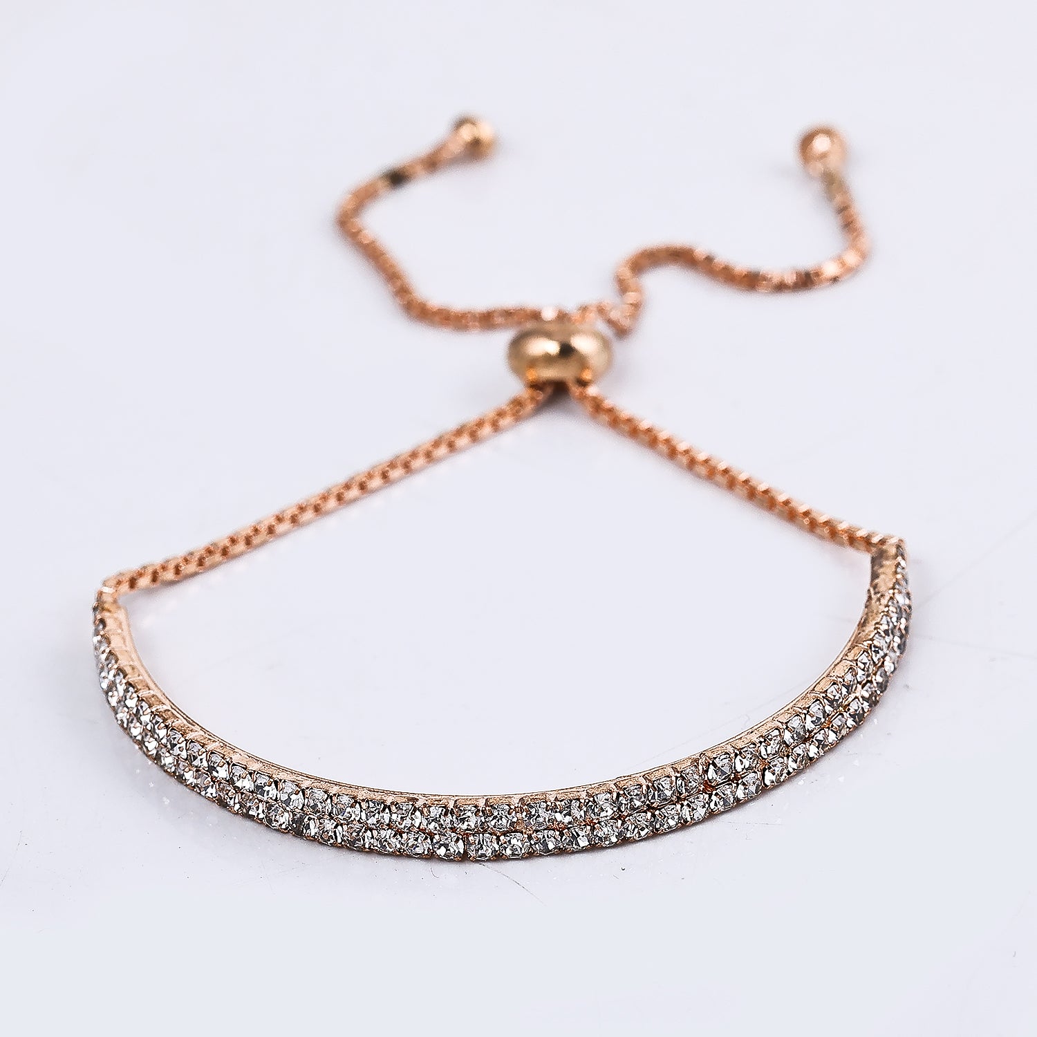 Sukkhi Sparkling Gold Plated Artificial Stones Adjustable Bracelet Jewellery for Women