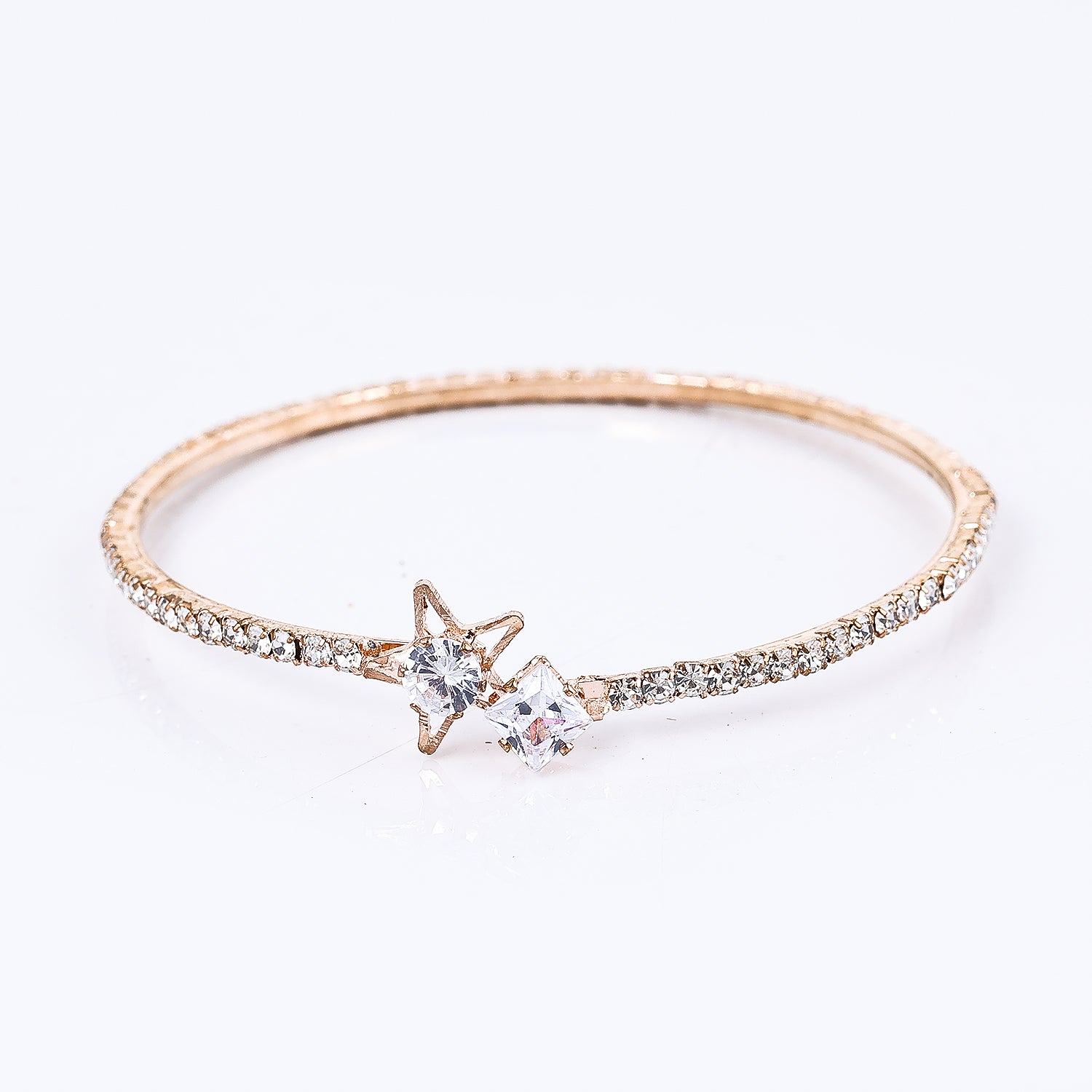 Sukkhi Beautiful Gold Plated Artificial Stones Kada Jewellery for Women