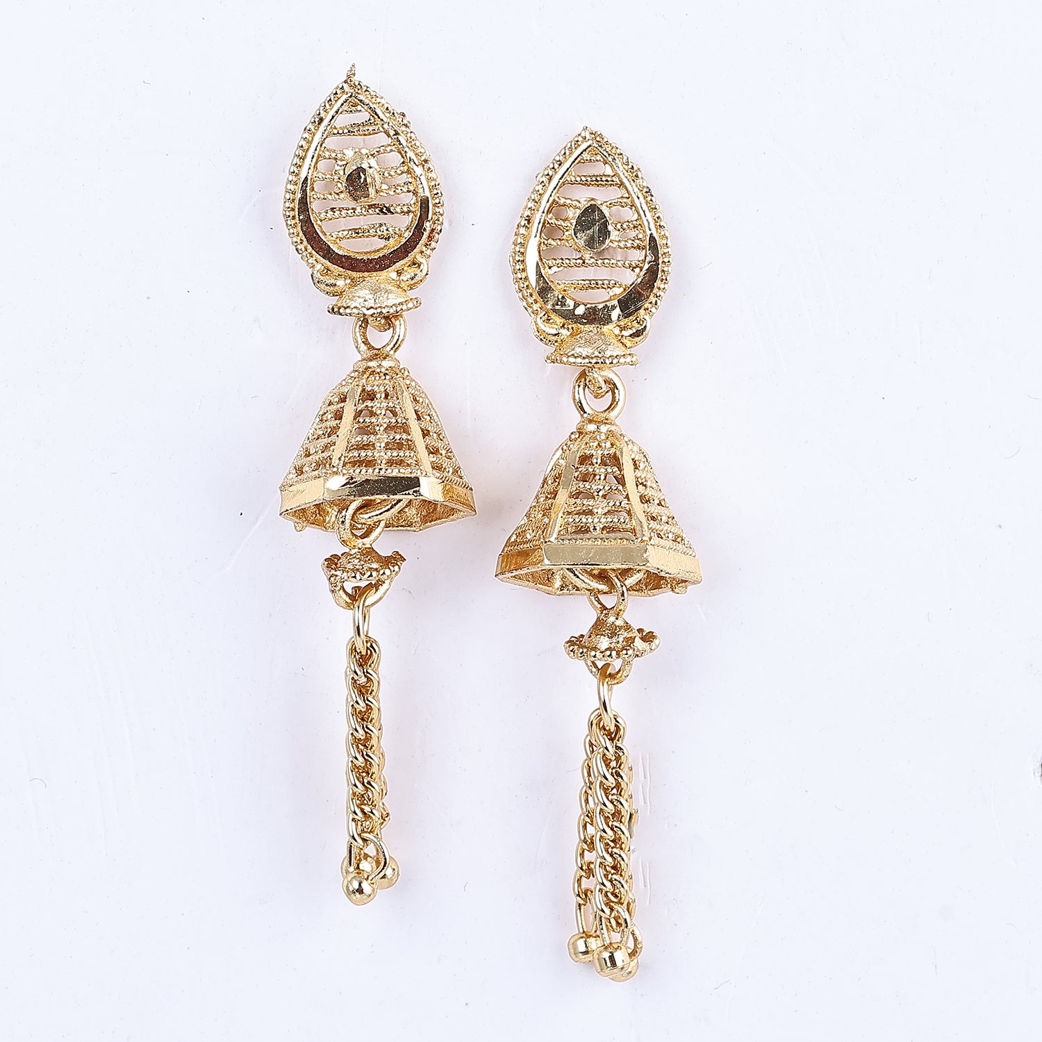 Sukkhi Lavish Gold Plated Jhumki Earrings For Women