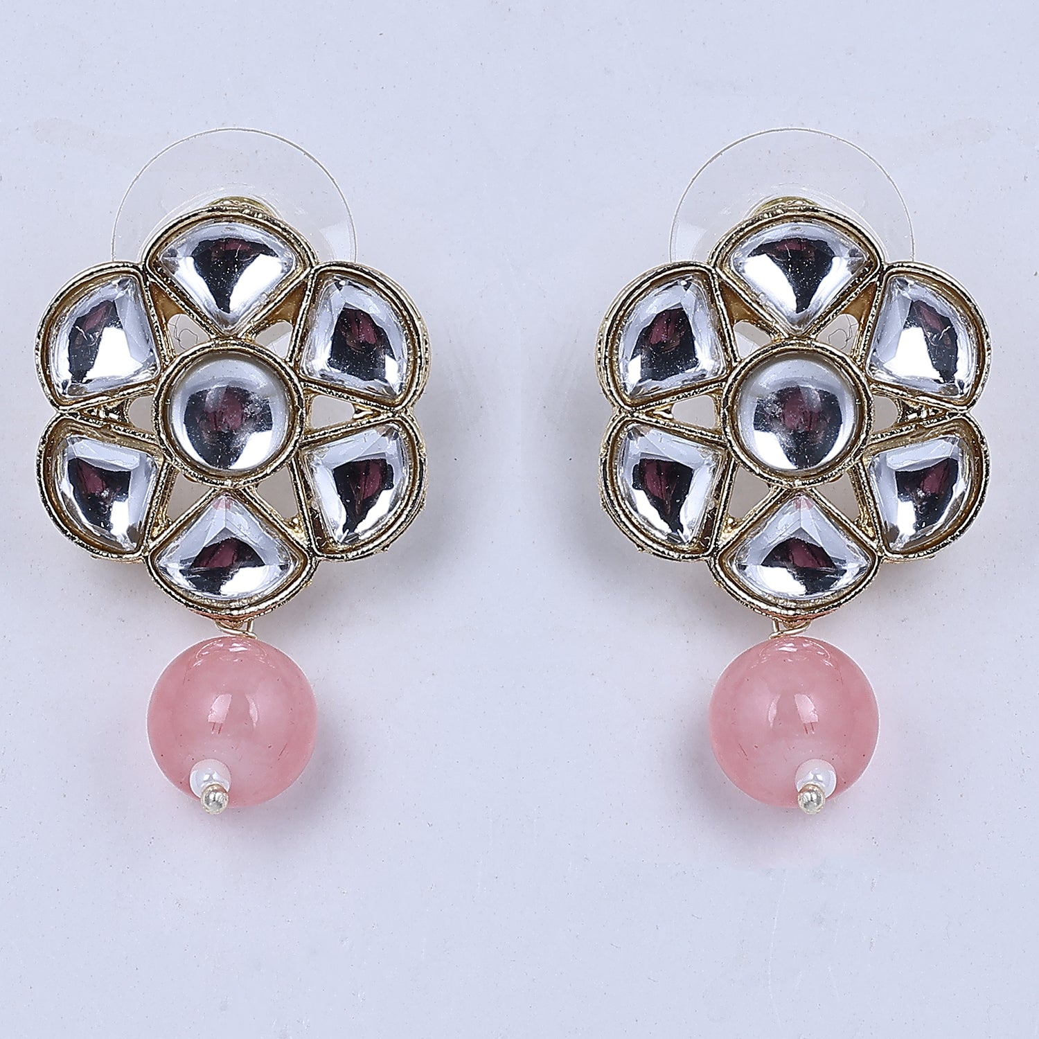 Sukkhi Delightful Gold Plated Studs Earrings For Women