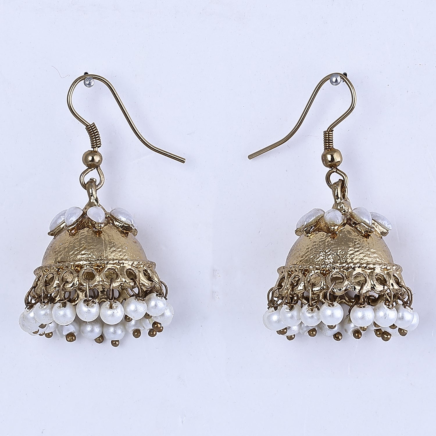 Sukkhi Multicolor Gold Plated Jhumki Earrings For Women