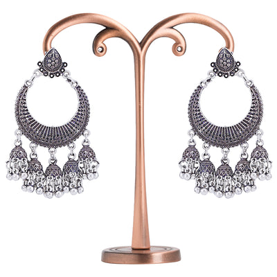Sukkhi Stunning Oxidised Chandelier Earring for Women