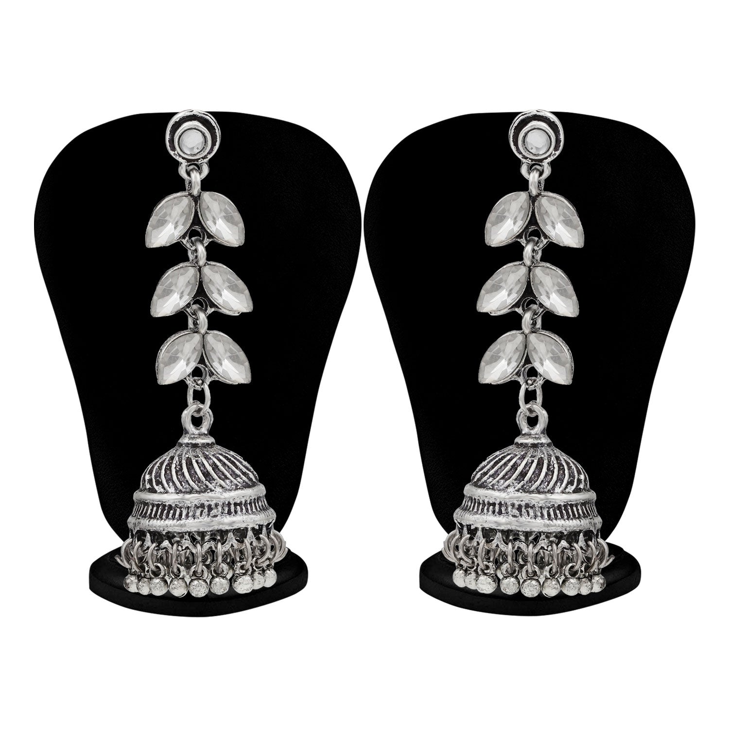 Sukkhi Charming Oxidised Jhumki Earring For Women