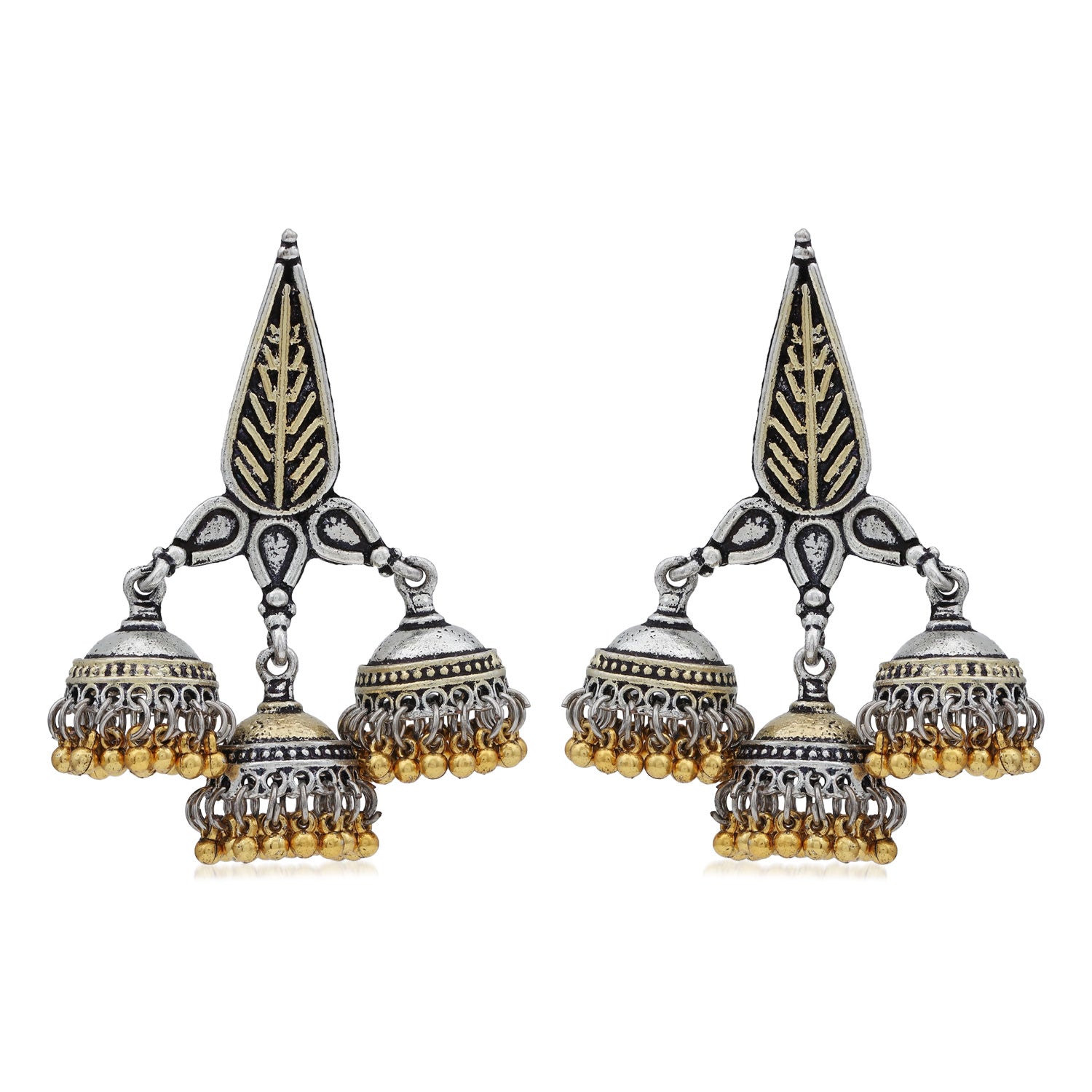 Sukkhi Elegant Oxidised Jhumki Earring For Women