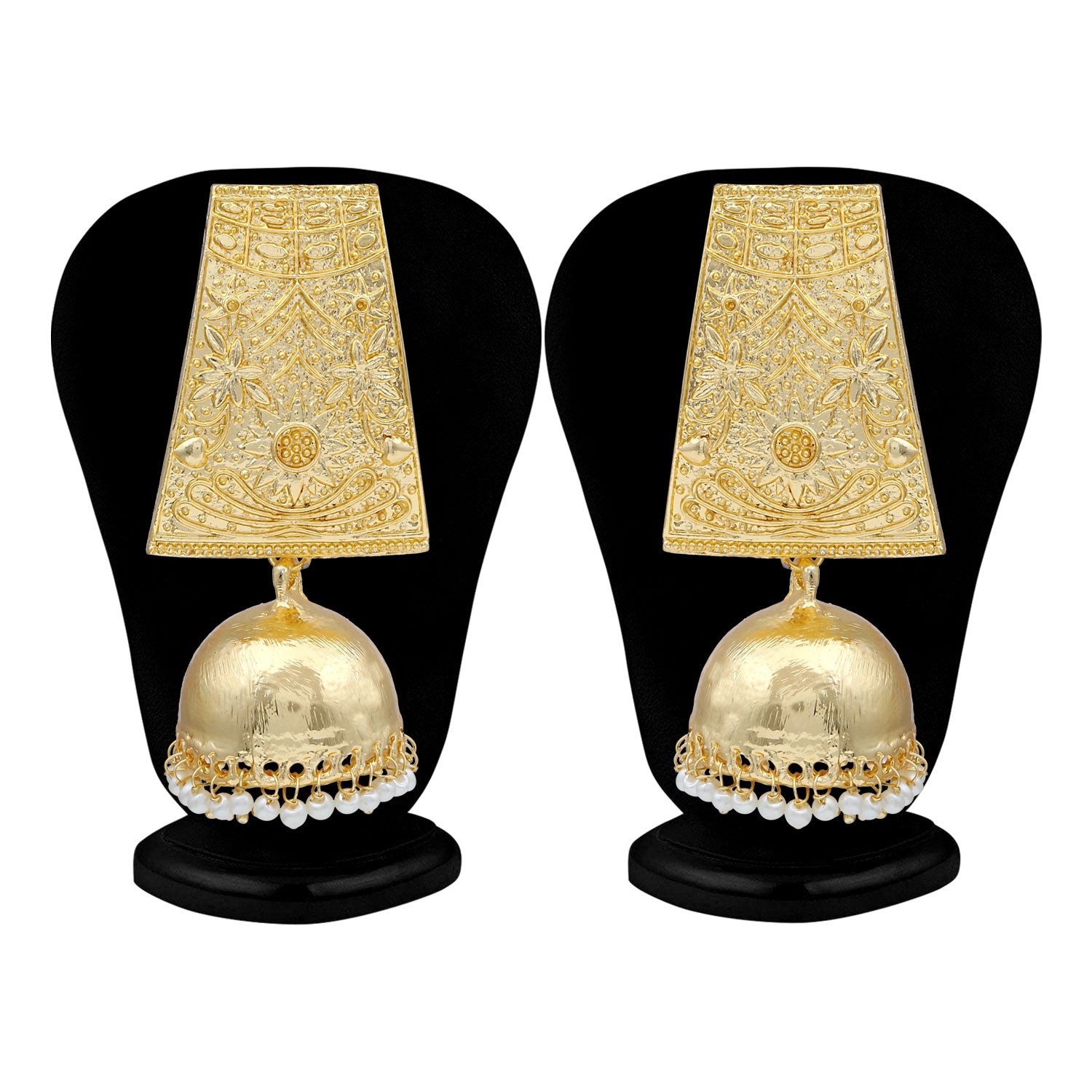 Sukkhi Elegant Gold Plated Pearl Jhumki Earring For Women