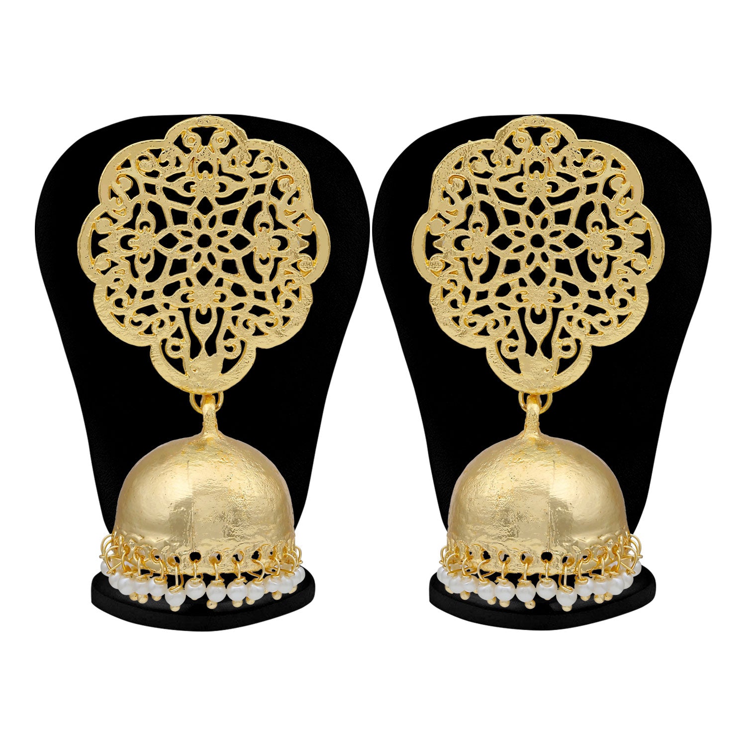 Sukkhi Equisite Gold Plated Pearl Jhumki Earring For Women