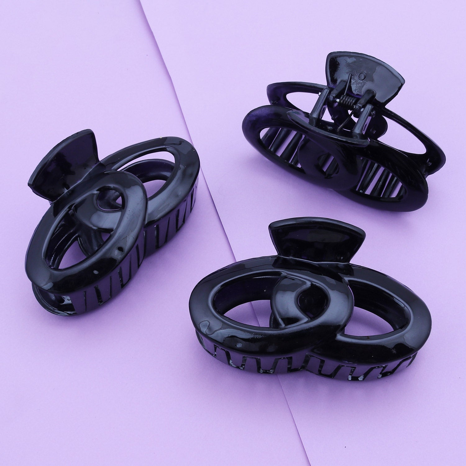 Sukkhi Charming Butterfly Hair Clip Hair Accessories for Women and Girl (Pack of 3) (Size: XL)