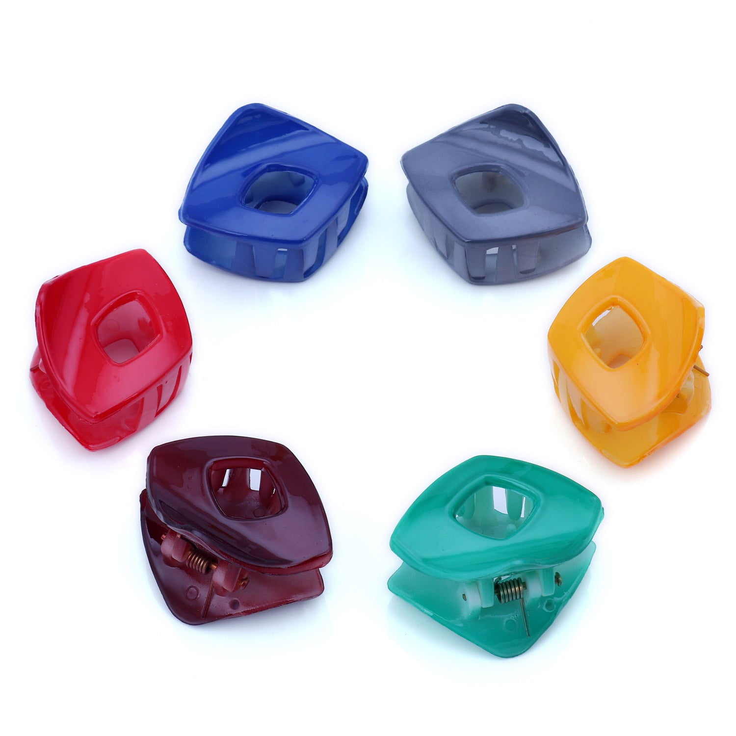 Sukkhi Fashionable Butterfly Hair Clip Hair Accessories for Women and Girl (Pack of 6) (Size: M)