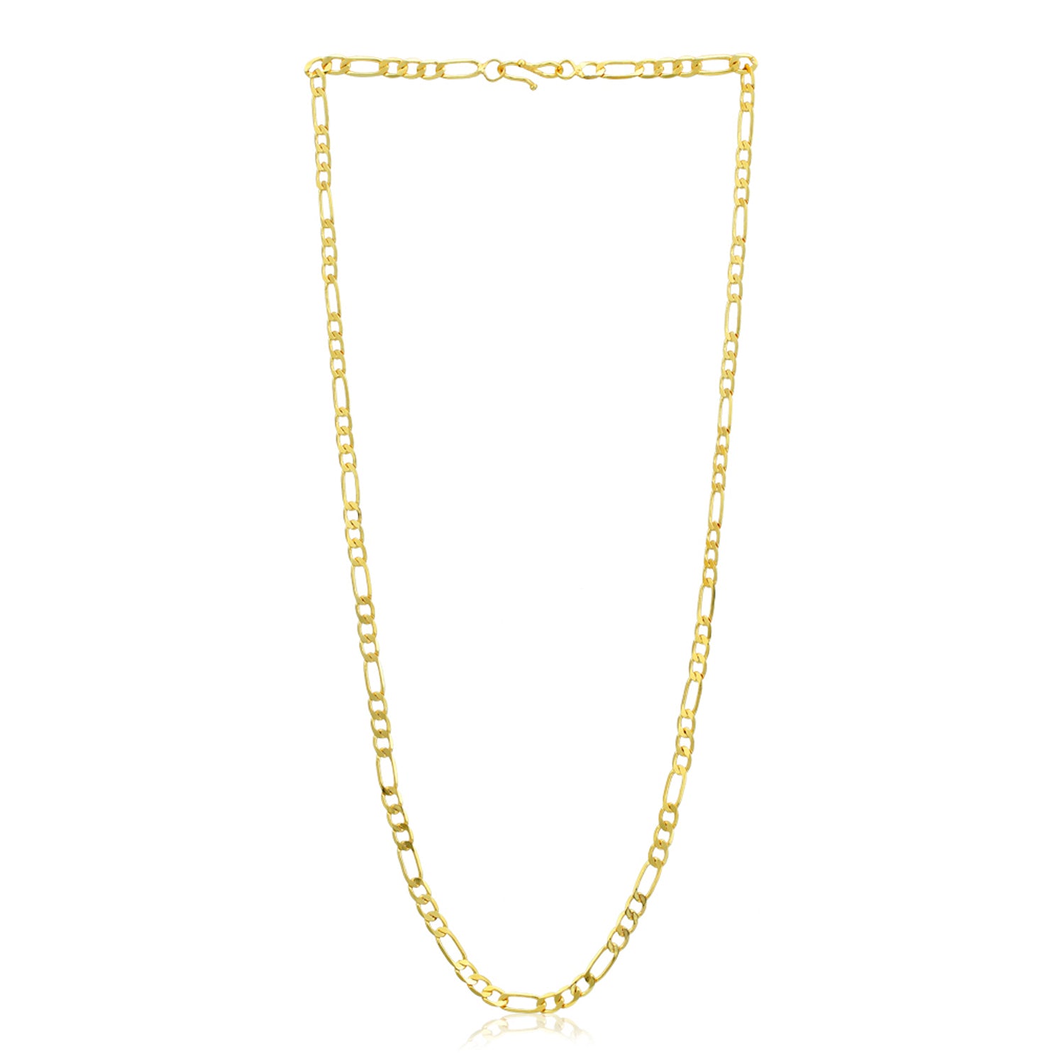 Sukkhi Incredible Gold Plated Figaro Chain for Men