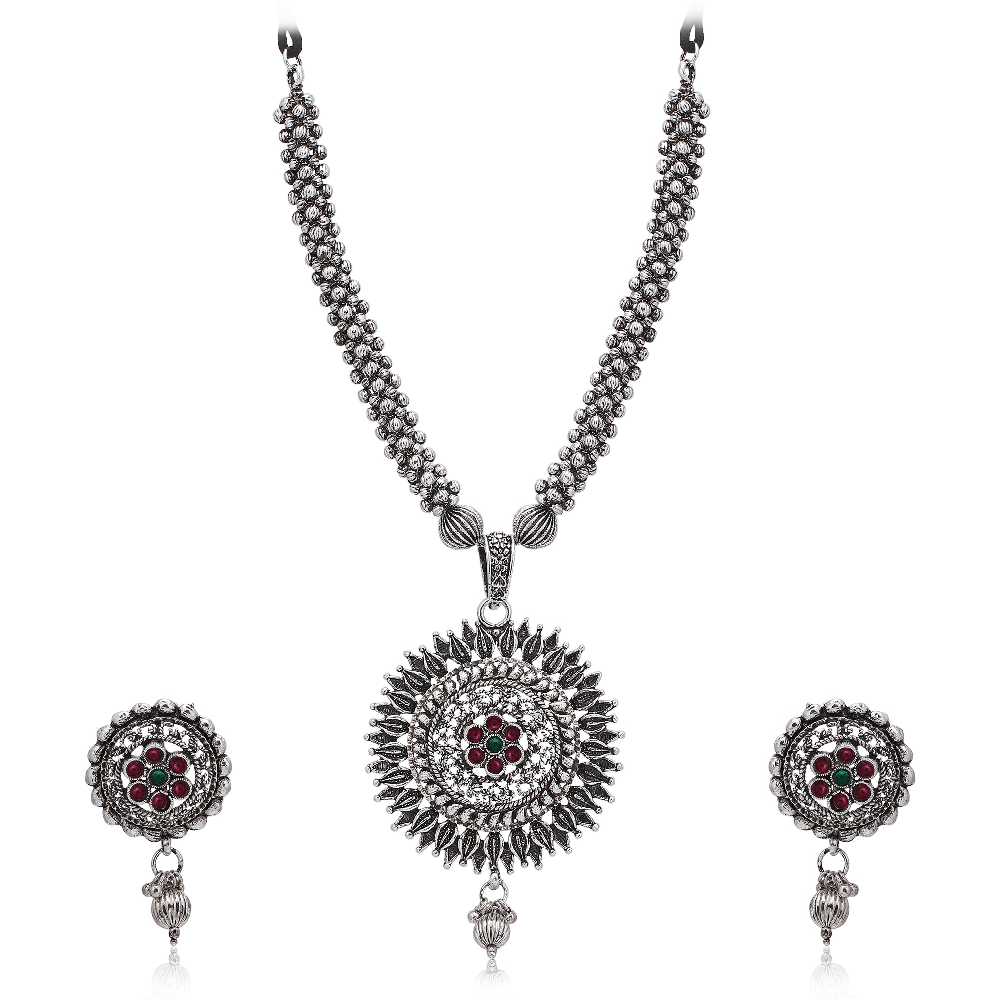 Sukkhi Classy Oxidised Necklace Set for Women