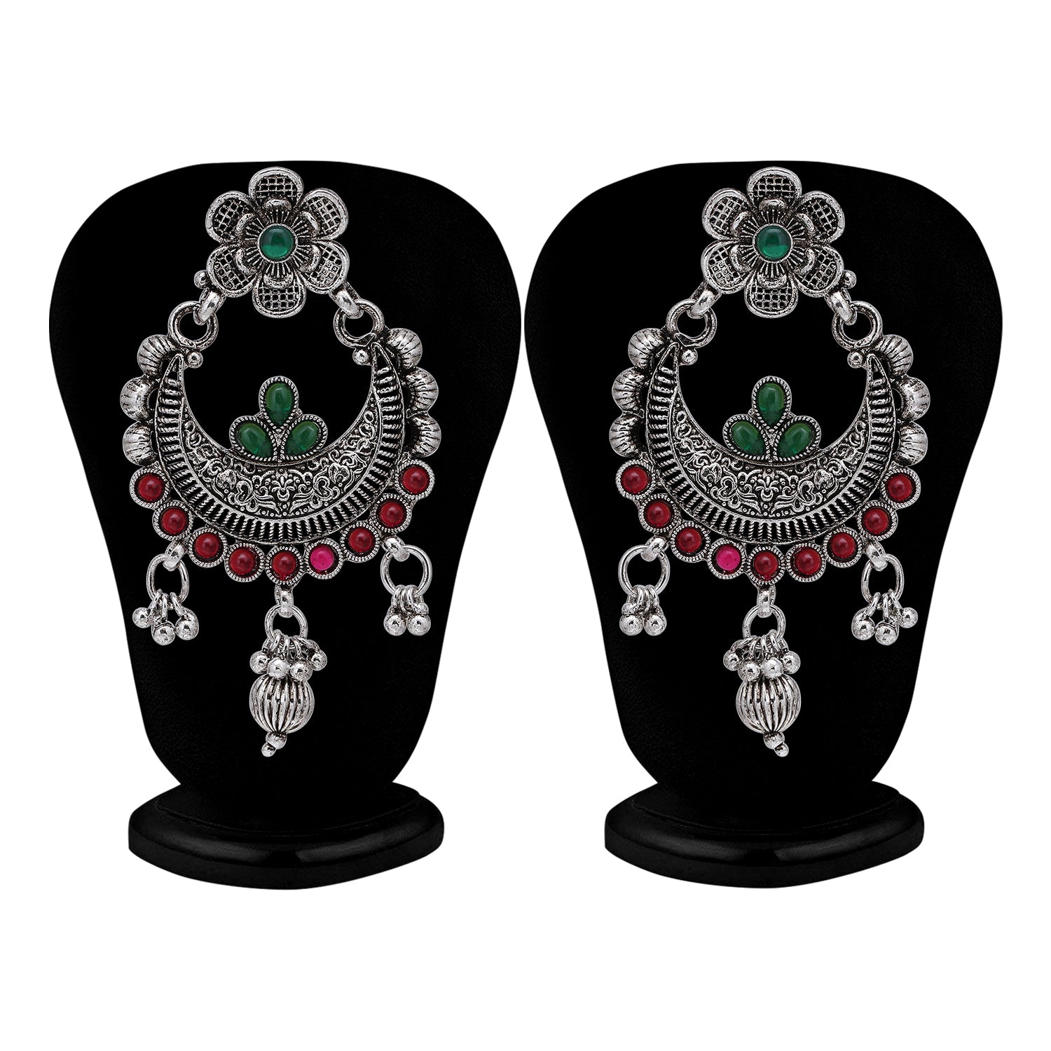 Sukkhi Ravishing Oxidised Choker Necklace Set for Women