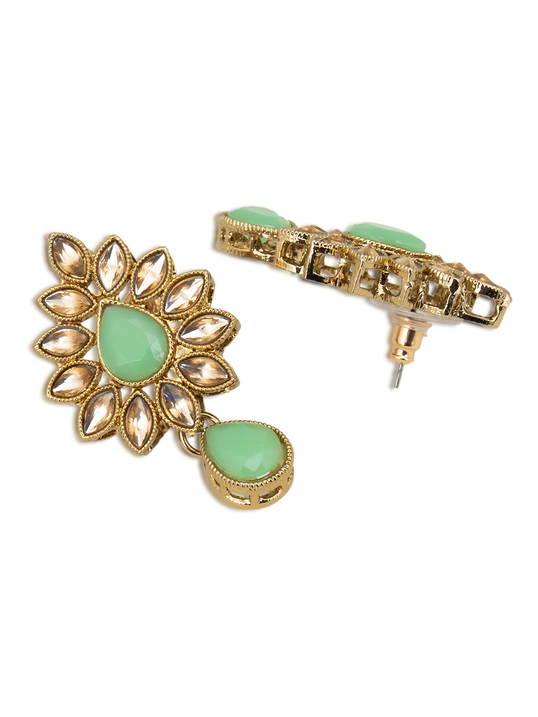 Sukkhi Classy LCT Gold Plated Pearl Choker Necklace Set for Women