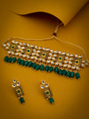 Sukkhi Classic Gold Plated Kundan Choker Necklace Set for Women (SKR74676)