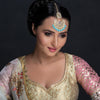 Sukkhi Fabulous Kundan Gold Plated Pearl Maangtikka Worn By Karisma Kapoor