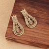 Sukkhi Golden Excellent AD Dangle Gold Plated  Earring for Women