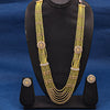 Sukkhi Modern Kundan & Pearl Choker Gold Plated Necklace Set For Women