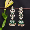 Sukkhi Pretty Kundan & Pearl Jhumki Gold Plated Earring For Women