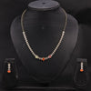 Sukkhi Beguiling Choker CZ Golden Gold Plated Necklace Set For Women