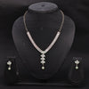 Sukkhi Designer Choker CZ Green Gold Plated Necklace Set For Women