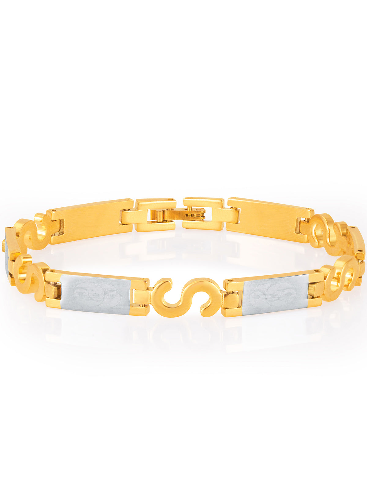 Sukkhi Elegant Gold Plated Bracelet For Men 26015BCCHV700