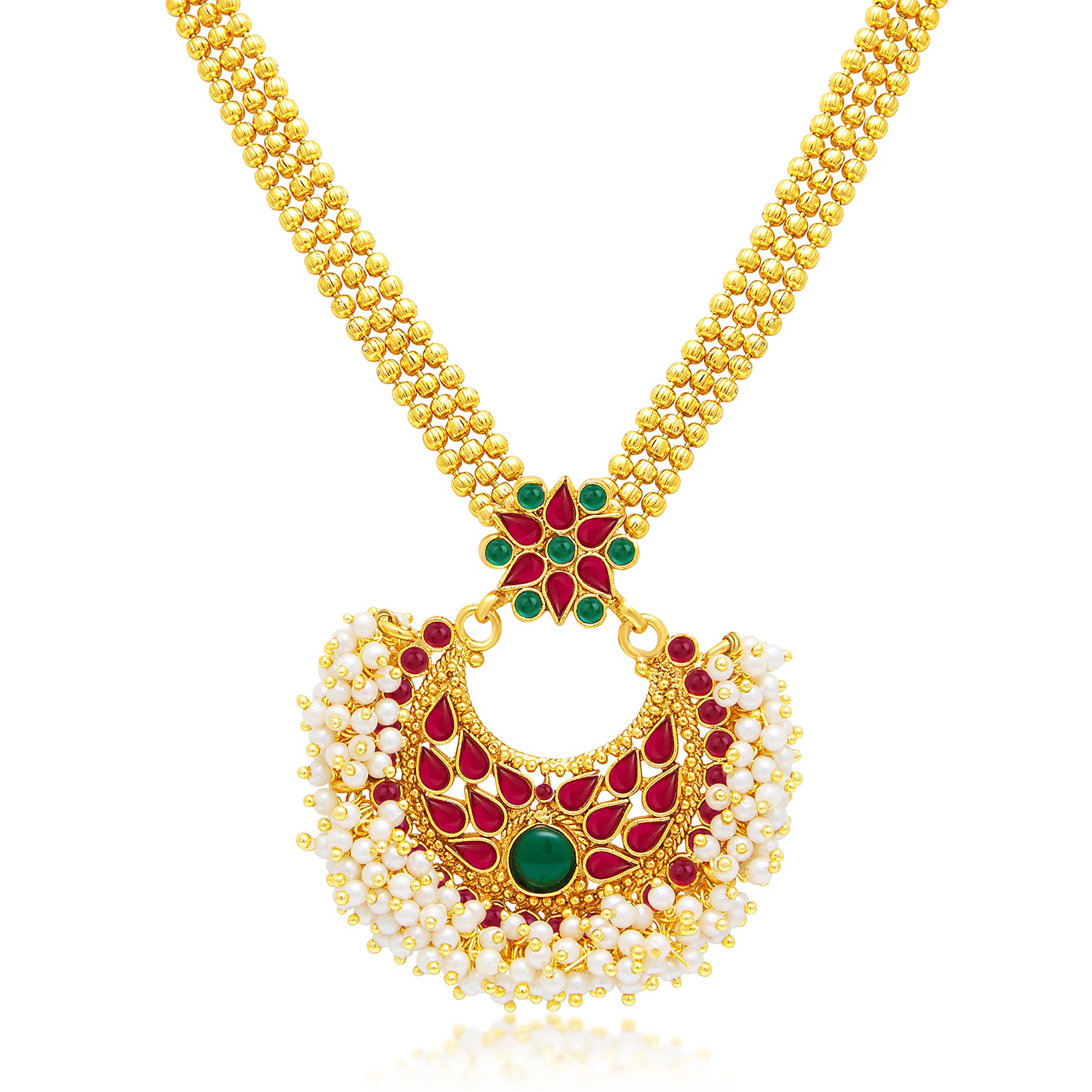 Sukkhi Traditionally Gold Plated Necklace Set For Women 3184NGLDPP950