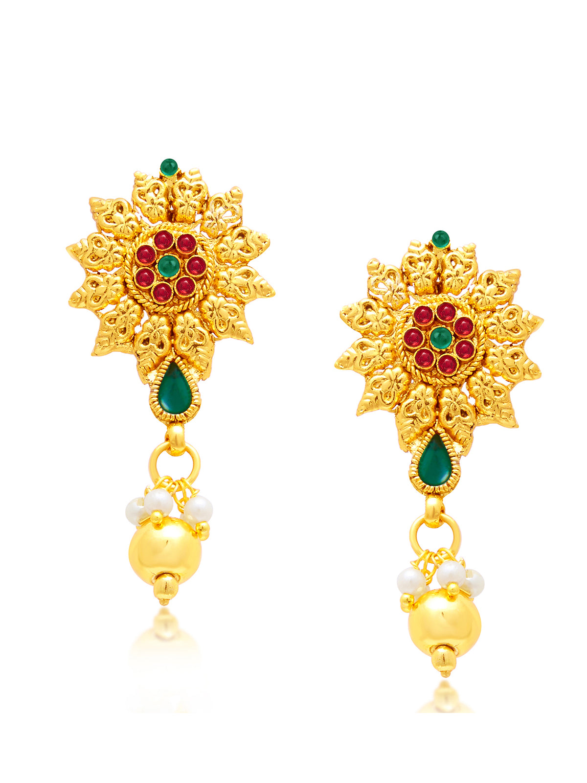 Sukkhi Exquisite Peacock Gold Plated Necklace Set For Women 3191NGLDPP800