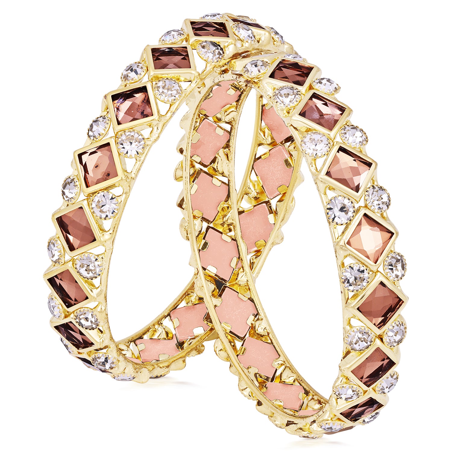 Sukkhi Exquitely Gold Plated Bangle Set For Women (Set of 2) B103709