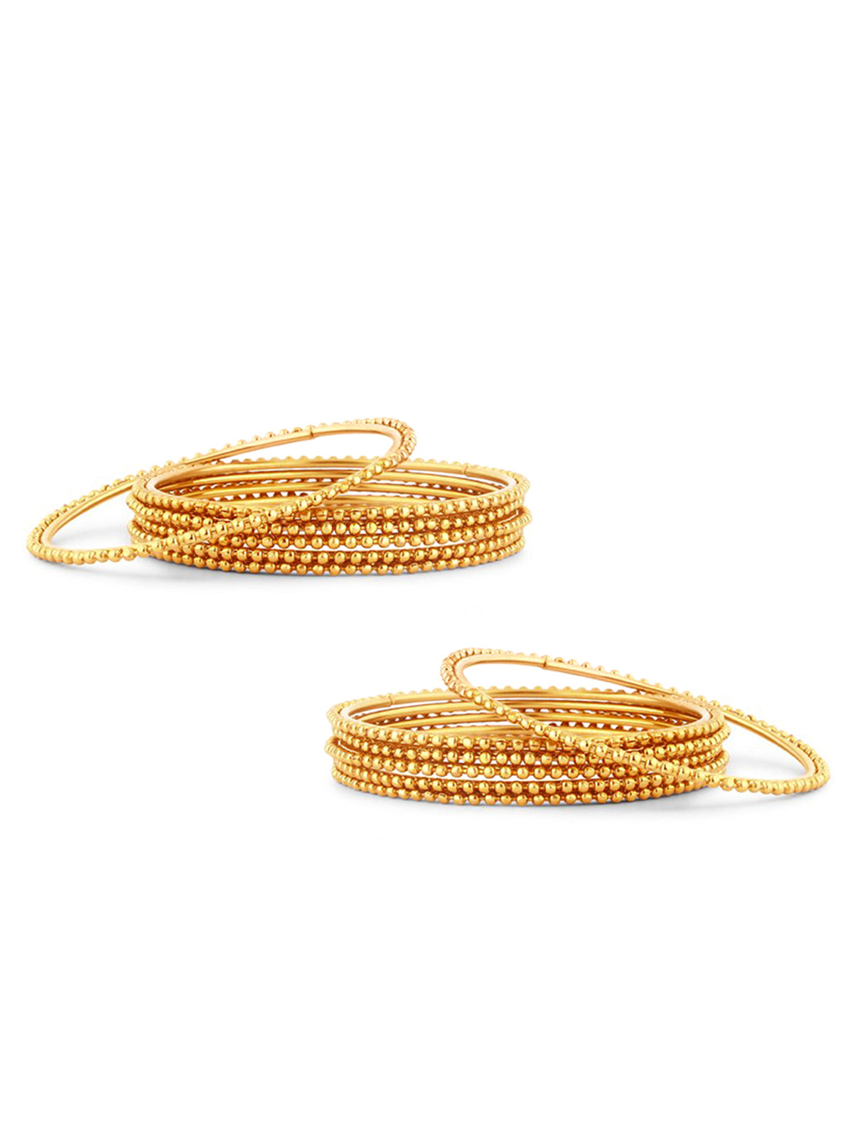 Sukkhi Glimmery Gold Plated Bangles Set of 12 For Women B71420GLDPKR300