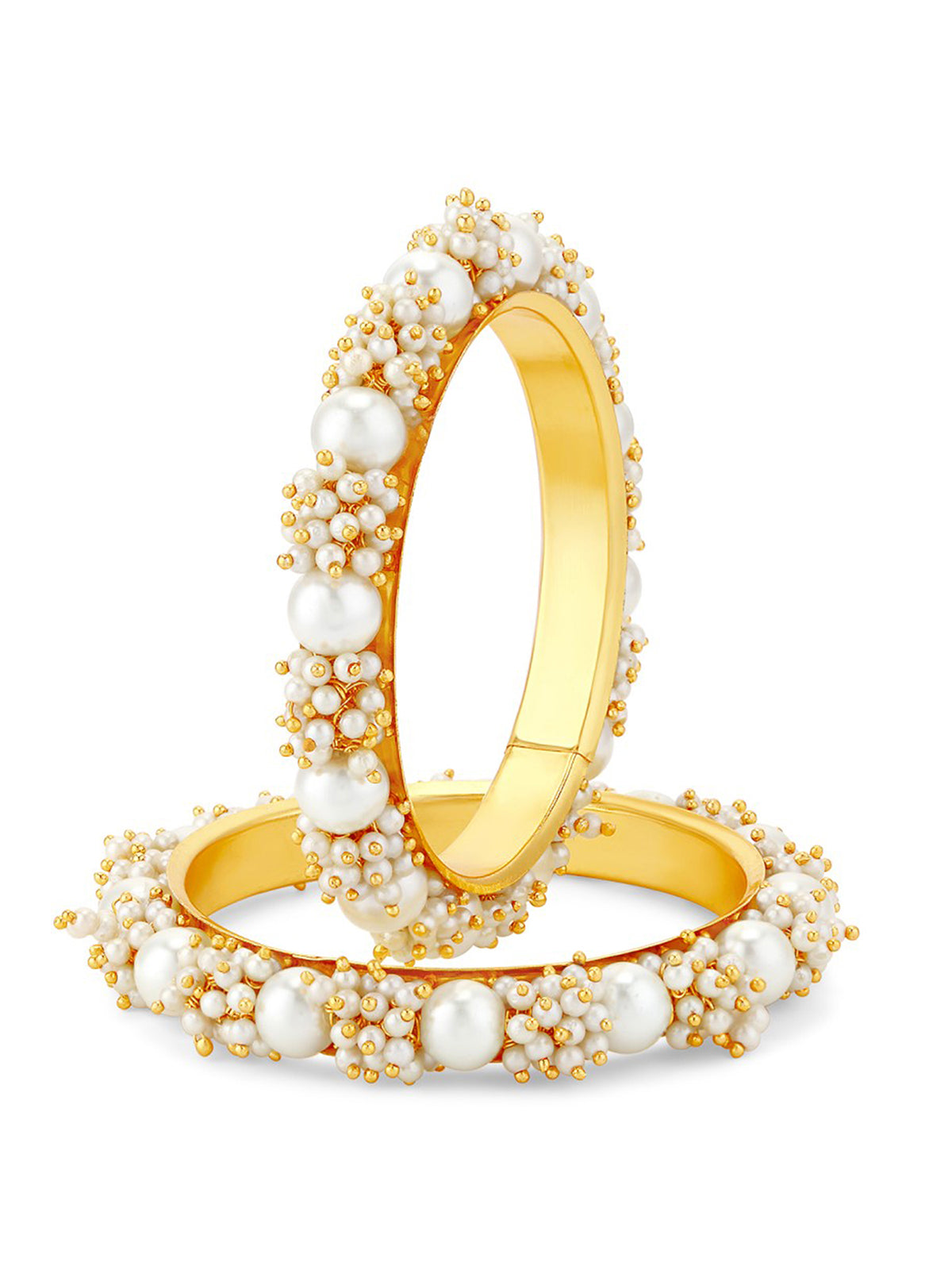 Sukkhi Ravishing Gold Plated Pear Bangle Set For Women B72523GLDPPA022018