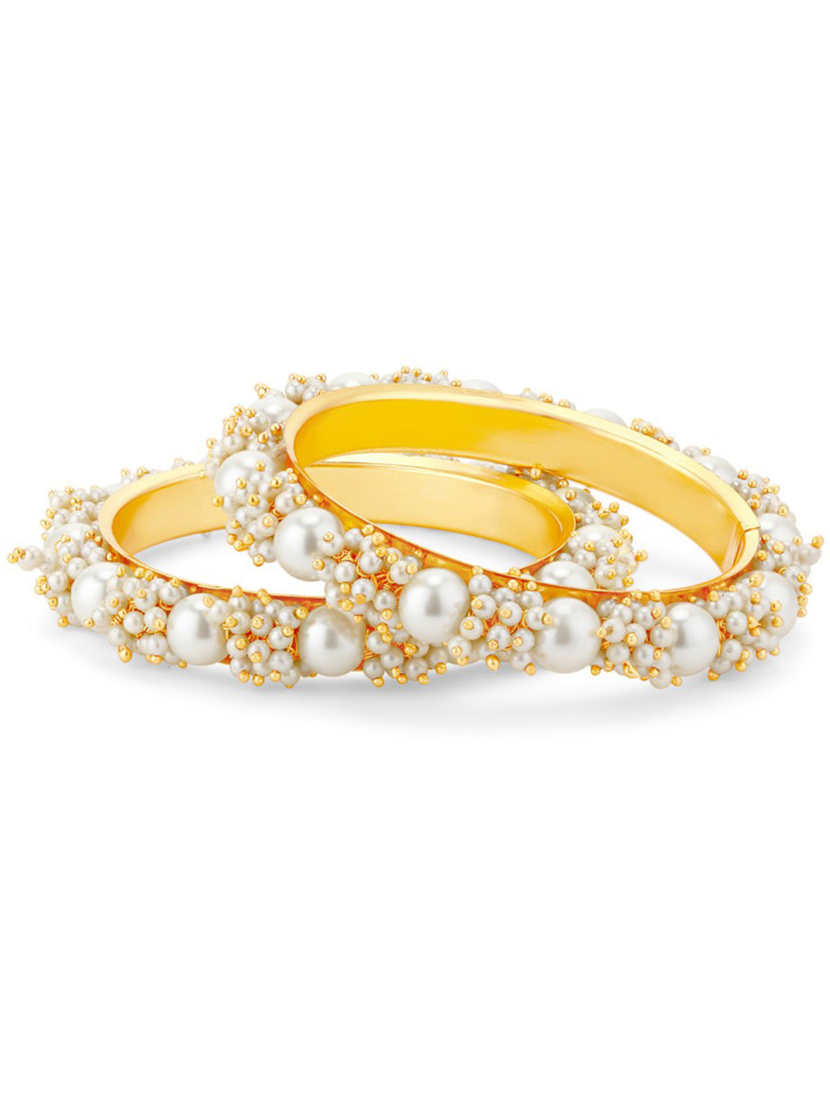Sukkhi Ravishing Gold Plated Pear Bangle Set For Women B72523GLDPPA022018