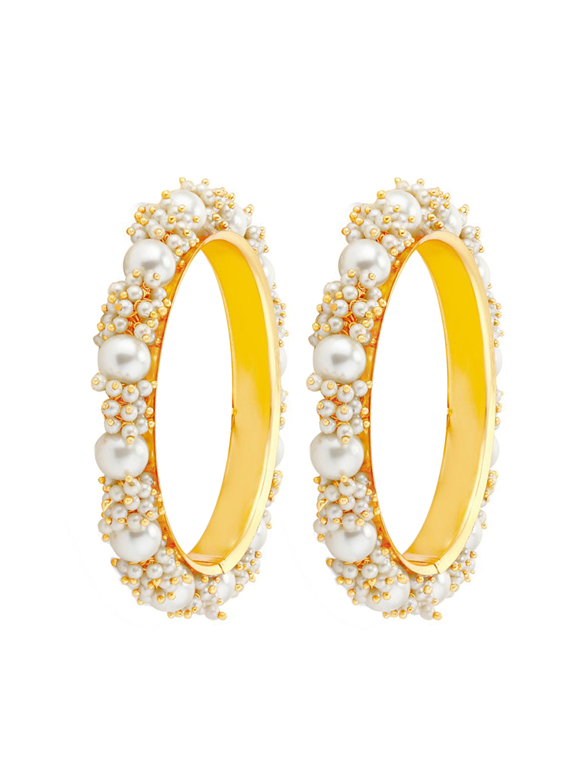 Sukkhi Ravishing Gold Plated Pear Bangle Set For Women B72523GLDPPA022018