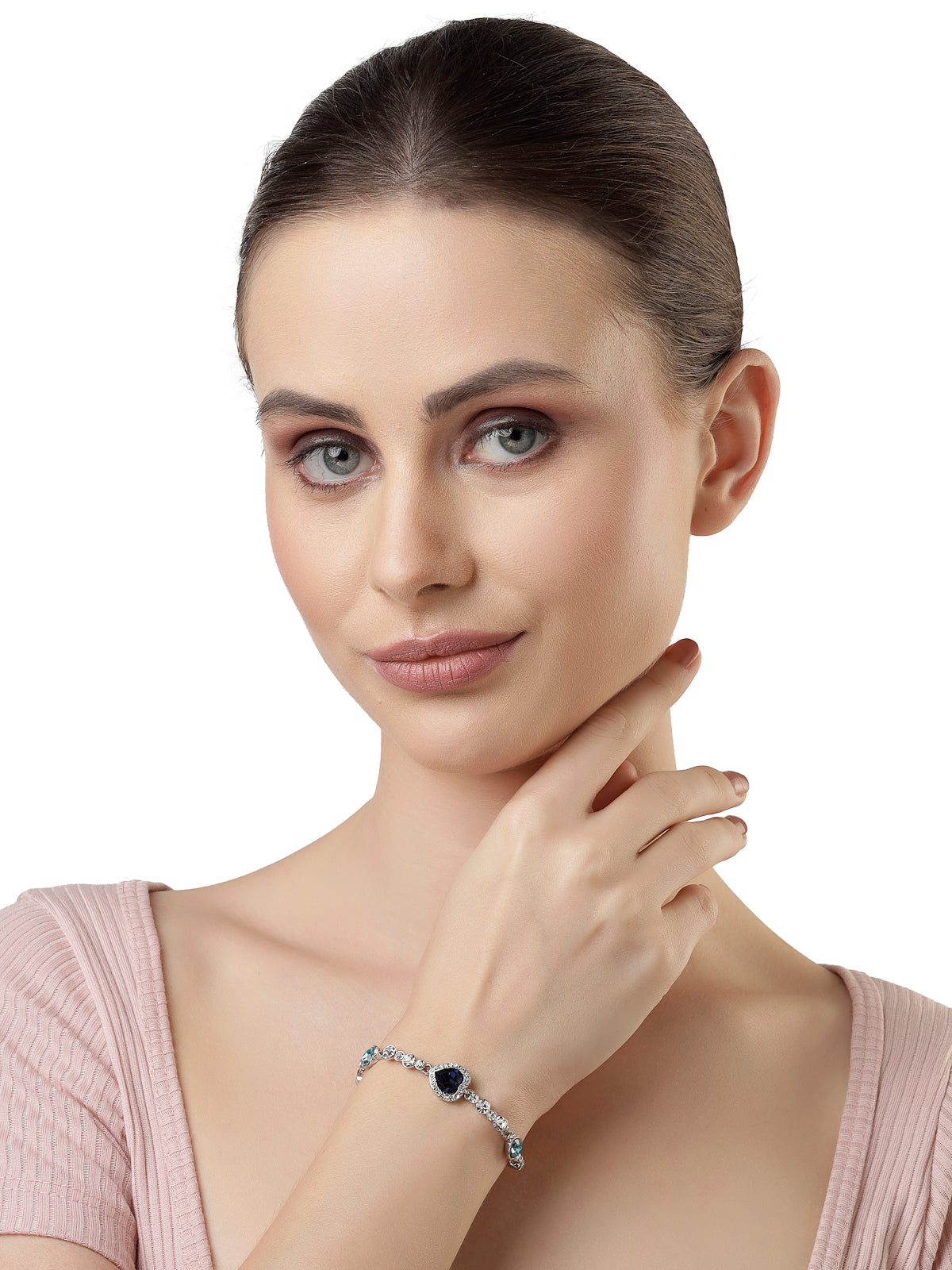 Scintillare by Sukkhi Latest Stylish Stackable Design Gold Plated With Crystals Cuff Kadas Adjustable Combo Bangle Bracelet for Women & Girls ( Set of 4)|Birthday Gift for Women|(Golden)|CBBC106615