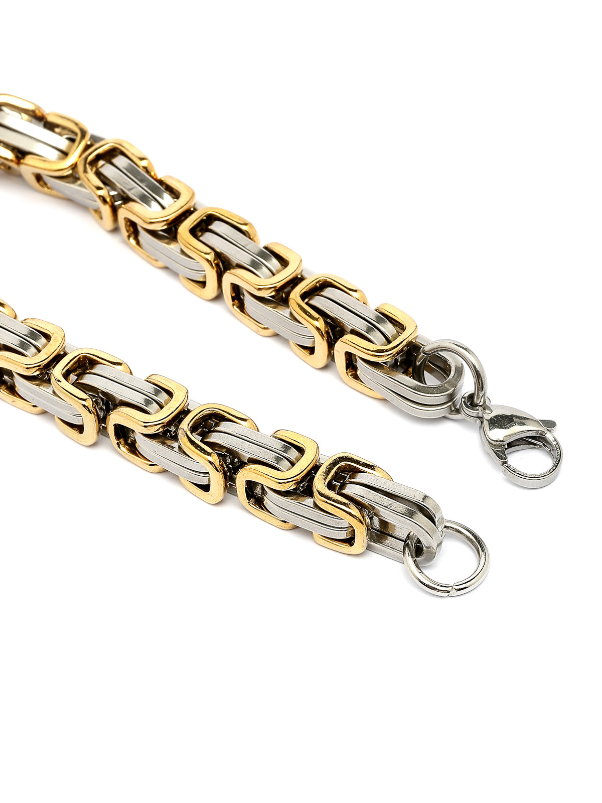 Scintillare By Sukkhi Eye Catchy Fashionable Stainless Steel Chain Bracelet Jewellery for Men & Boys|Gift for Birthday Anniversary Valentines Day|BC107124